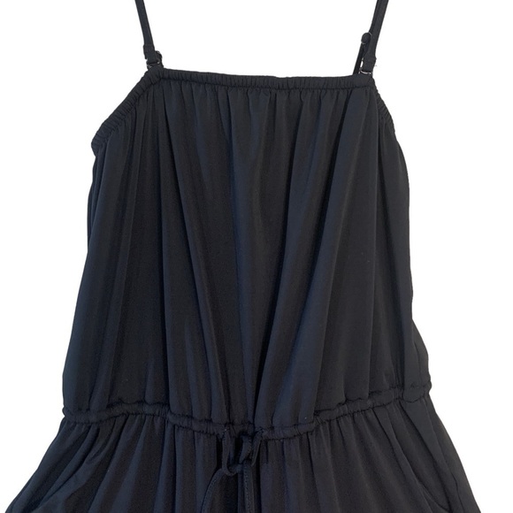 NWT Maurices Black Sleeveless Stretch Split Leg Jumpsuit Sz M - Picture 7 of 10